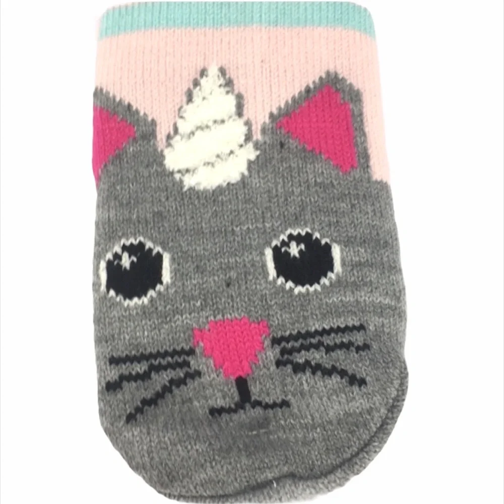 Jacques Moret Kitty Unicorn Rainbow Slipper Socks